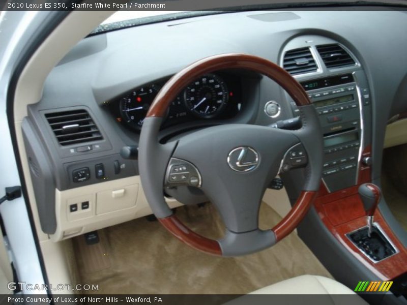 Starfire White Pearl / Parchment 2010 Lexus ES 350