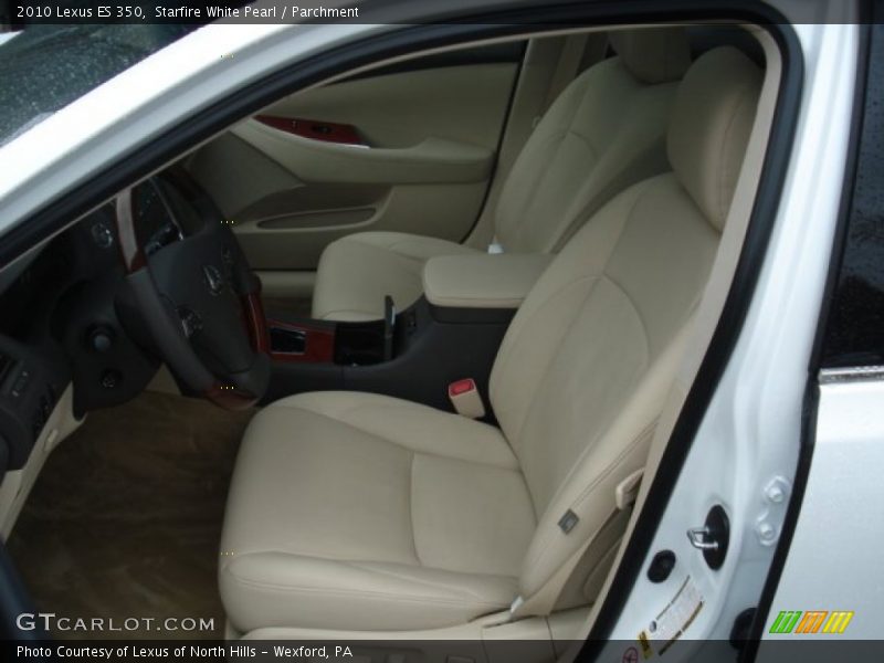Starfire White Pearl / Parchment 2010 Lexus ES 350