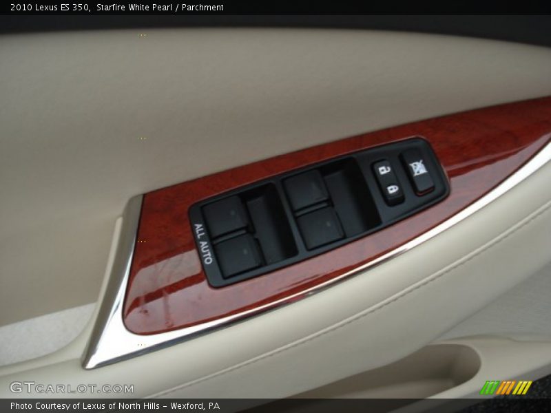 Starfire White Pearl / Parchment 2010 Lexus ES 350