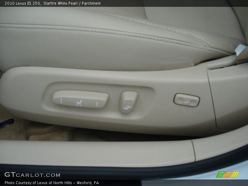 Starfire White Pearl / Parchment 2010 Lexus ES 350
