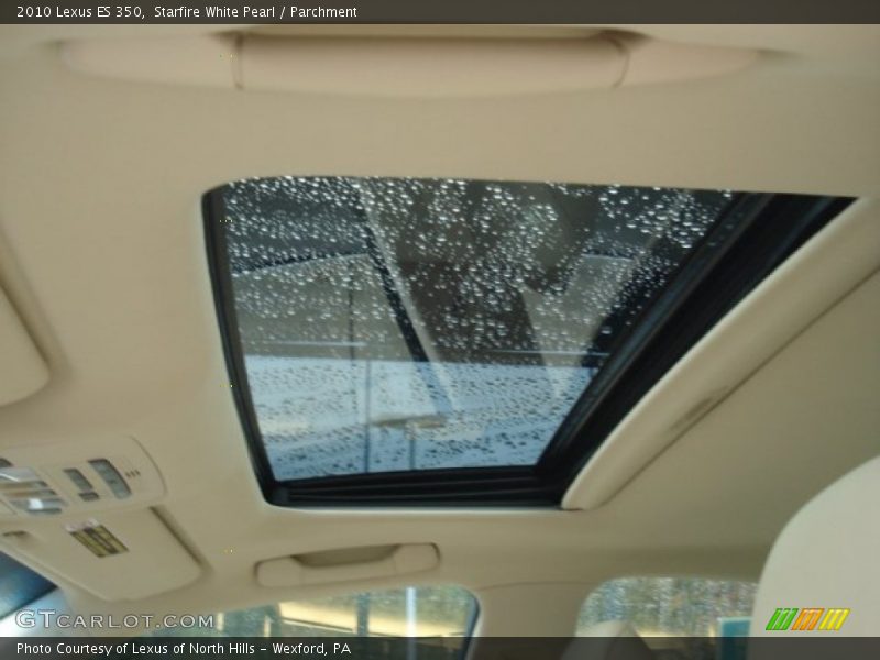 Starfire White Pearl / Parchment 2010 Lexus ES 350