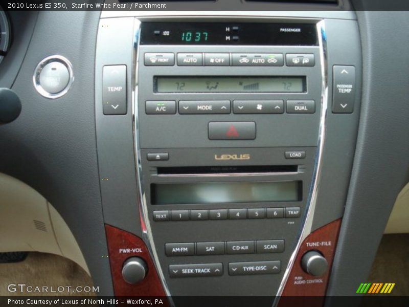Starfire White Pearl / Parchment 2010 Lexus ES 350