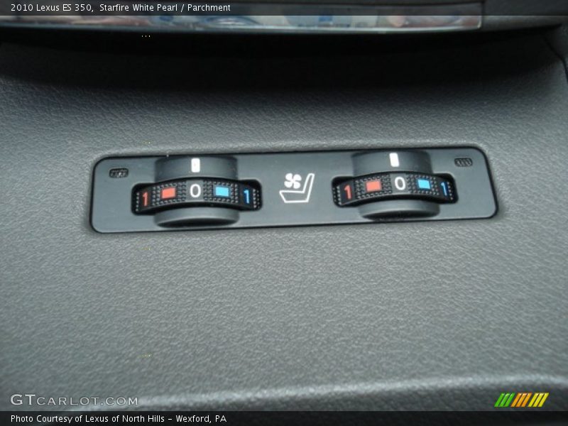 Starfire White Pearl / Parchment 2010 Lexus ES 350