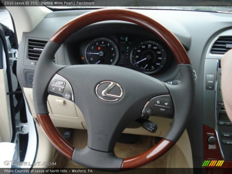 Starfire White Pearl / Parchment 2010 Lexus ES 350