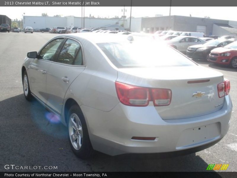 Silver Ice Metallic / Jet Black 2013 Chevrolet Malibu LT