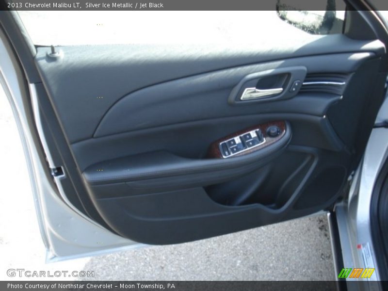 Silver Ice Metallic / Jet Black 2013 Chevrolet Malibu LT