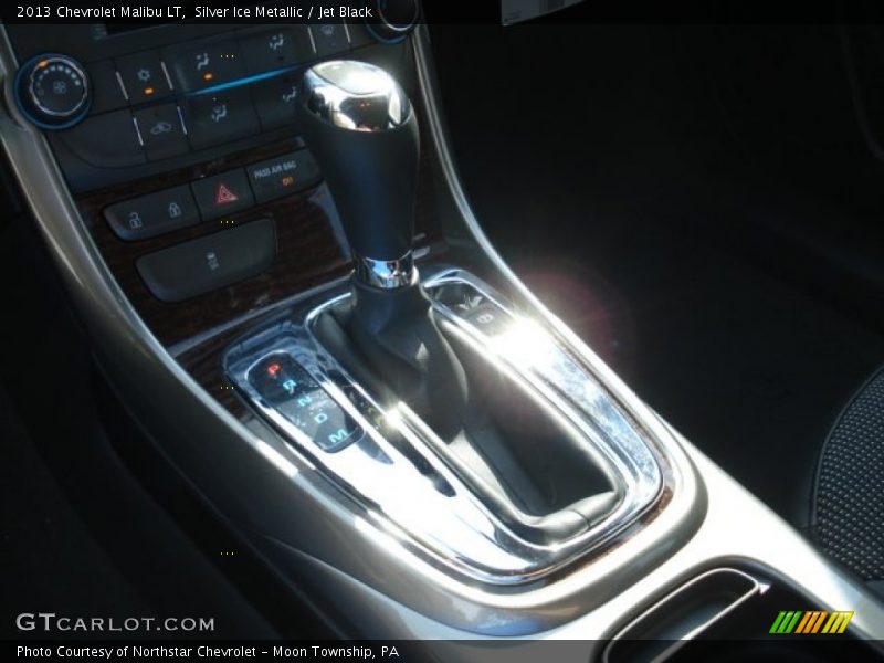 Silver Ice Metallic / Jet Black 2013 Chevrolet Malibu LT