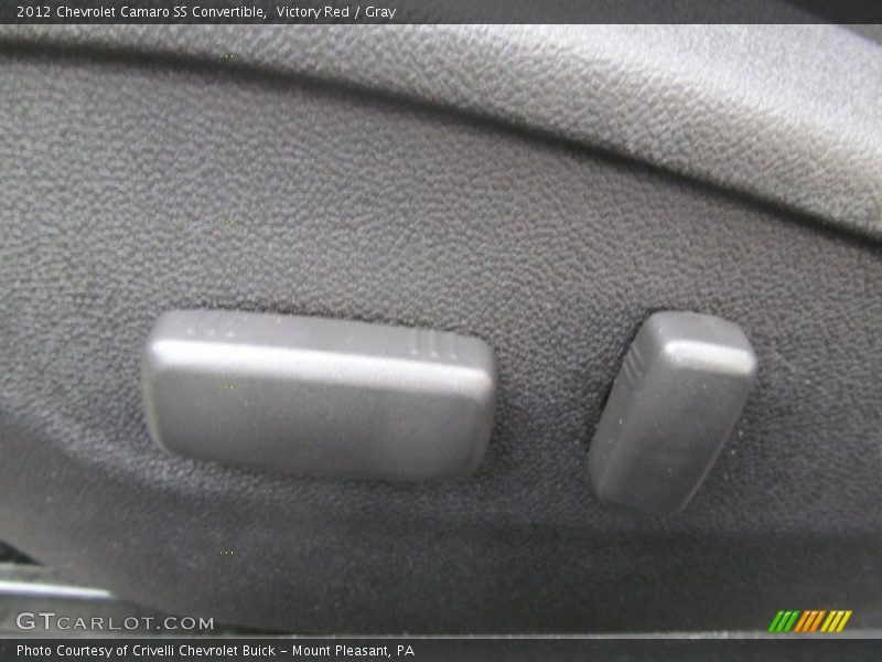Victory Red / Gray 2012 Chevrolet Camaro SS Convertible