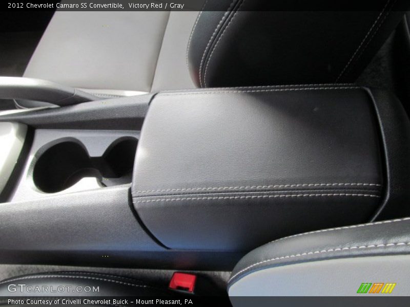 Victory Red / Gray 2012 Chevrolet Camaro SS Convertible