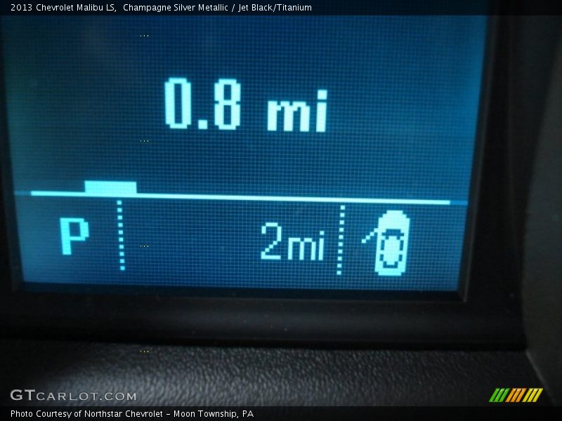 Champagne Silver Metallic / Jet Black/Titanium 2013 Chevrolet Malibu LS