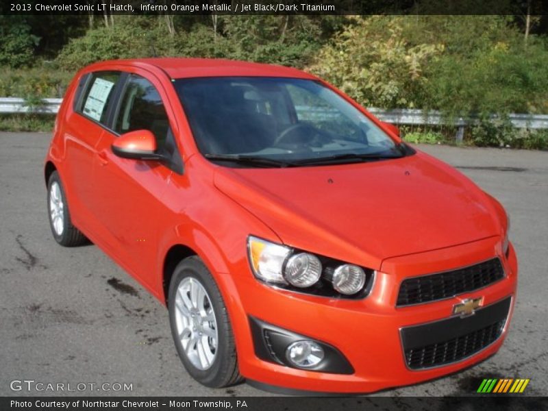 Front 3/4 View of 2013 Sonic LT Hatch