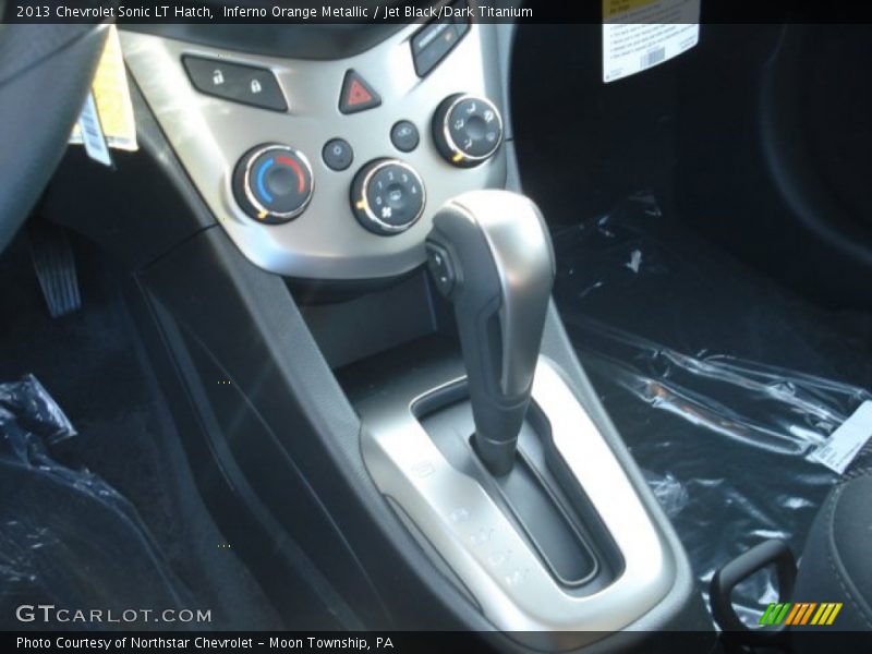  2013 Sonic LT Hatch 6 Speed Automatic Shifter