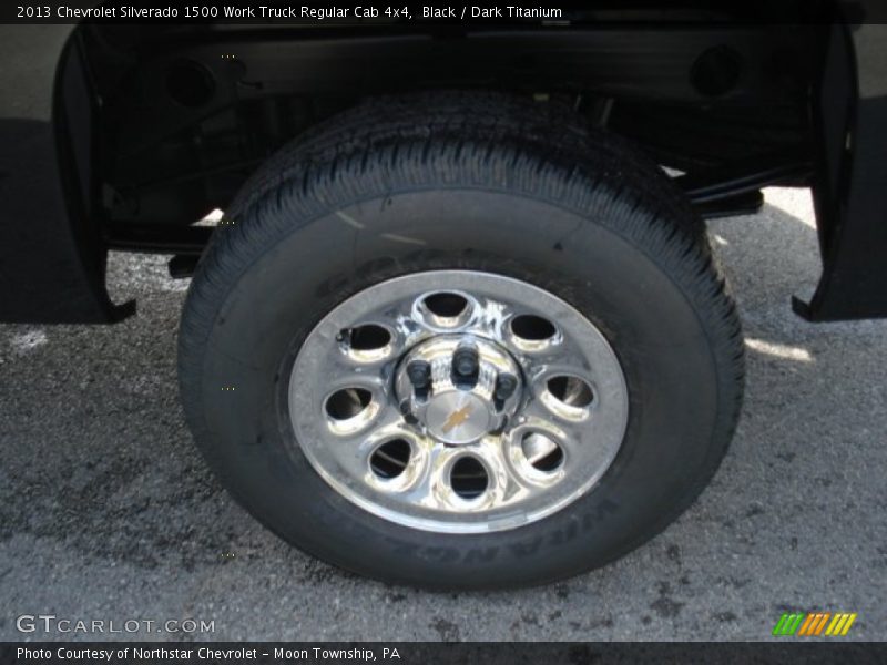 Black / Dark Titanium 2013 Chevrolet Silverado 1500 Work Truck Regular Cab 4x4