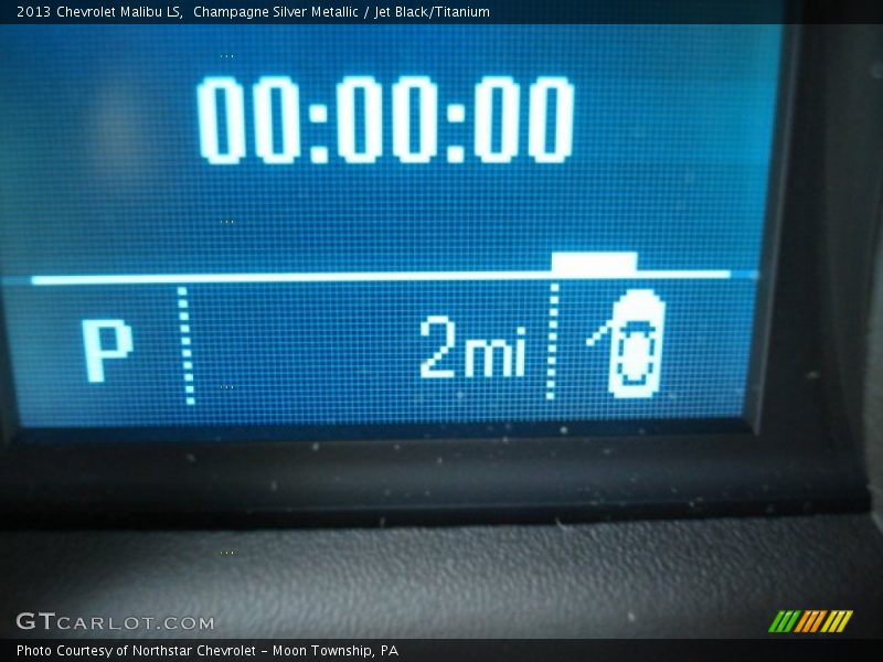 Champagne Silver Metallic / Jet Black/Titanium 2013 Chevrolet Malibu LS