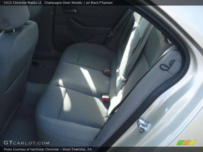 Champagne Silver Metallic / Jet Black/Titanium 2013 Chevrolet Malibu LS