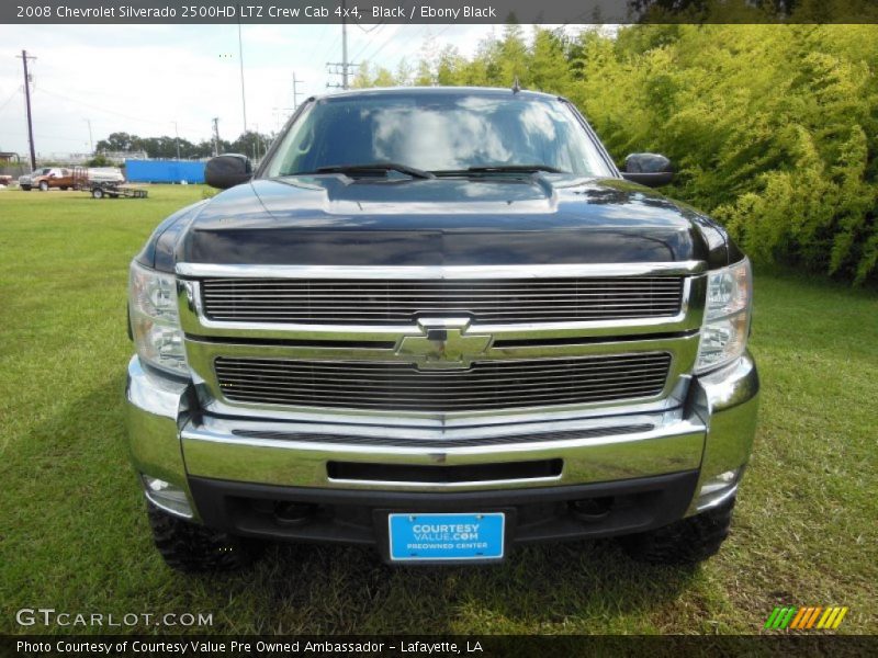 Black / Ebony Black 2008 Chevrolet Silverado 2500HD LTZ Crew Cab 4x4