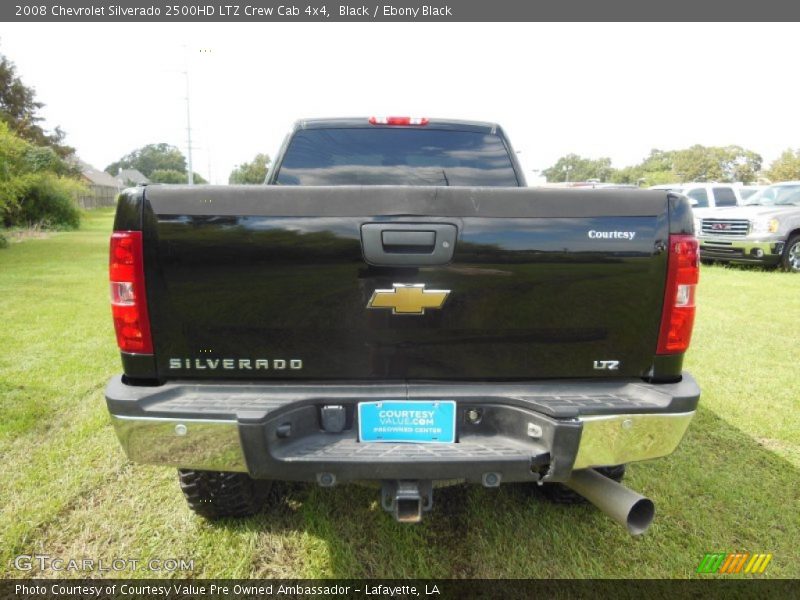 Black / Ebony Black 2008 Chevrolet Silverado 2500HD LTZ Crew Cab 4x4