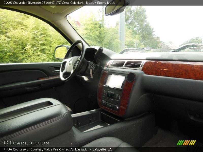 Black / Ebony Black 2008 Chevrolet Silverado 2500HD LTZ Crew Cab 4x4