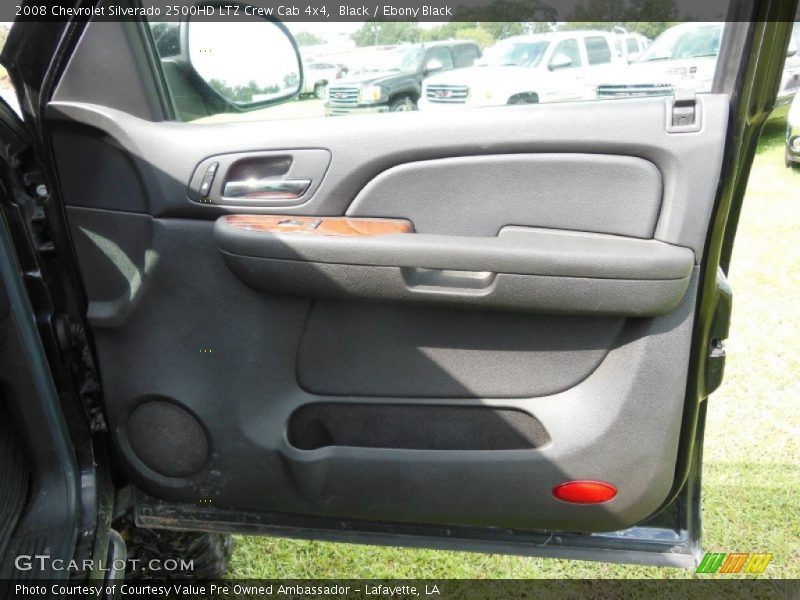 Black / Ebony Black 2008 Chevrolet Silverado 2500HD LTZ Crew Cab 4x4