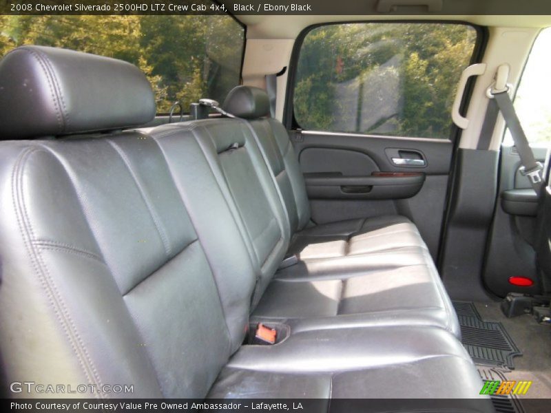 Black / Ebony Black 2008 Chevrolet Silverado 2500HD LTZ Crew Cab 4x4