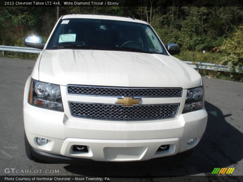 White Diamond Tricoat / Ebony 2013 Chevrolet Tahoe LTZ 4x4