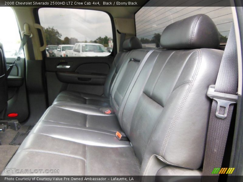 Black / Ebony Black 2008 Chevrolet Silverado 2500HD LTZ Crew Cab 4x4