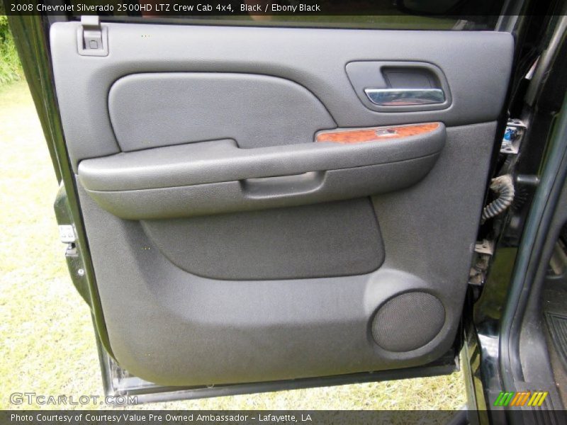 Black / Ebony Black 2008 Chevrolet Silverado 2500HD LTZ Crew Cab 4x4