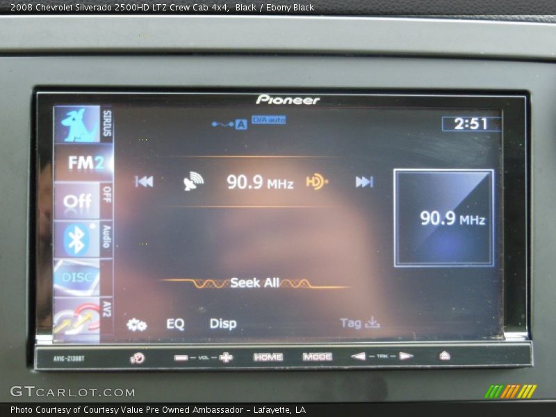 Black / Ebony Black 2008 Chevrolet Silverado 2500HD LTZ Crew Cab 4x4