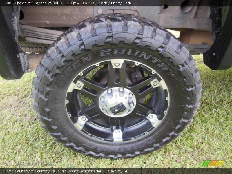 Black / Ebony Black 2008 Chevrolet Silverado 2500HD LTZ Crew Cab 4x4