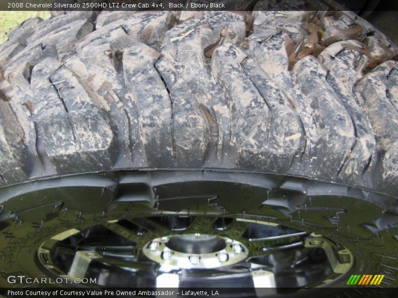 Black / Ebony Black 2008 Chevrolet Silverado 2500HD LTZ Crew Cab 4x4