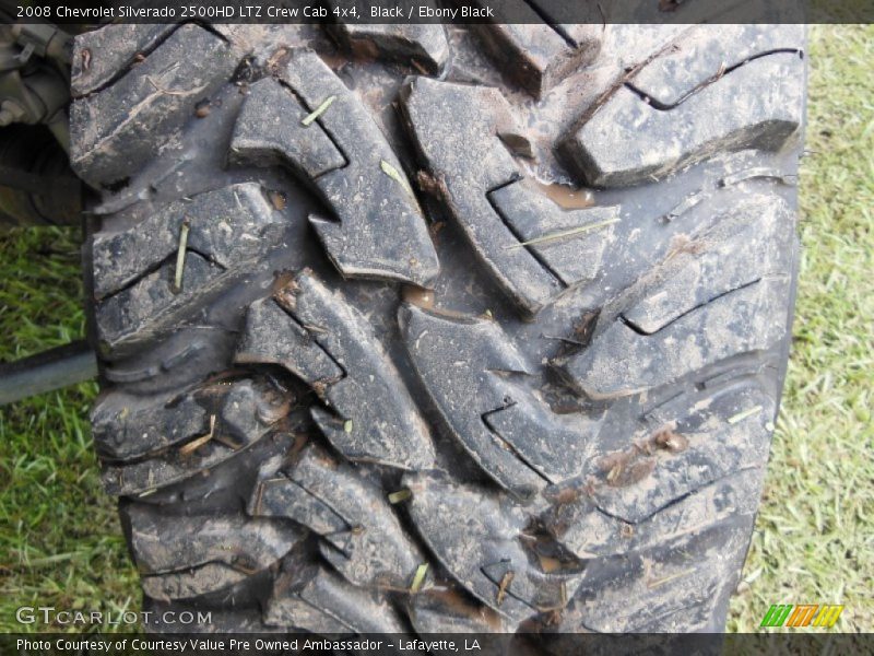 Black / Ebony Black 2008 Chevrolet Silverado 2500HD LTZ Crew Cab 4x4