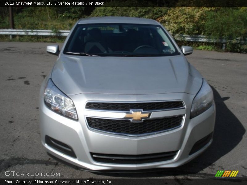 Silver Ice Metallic / Jet Black 2013 Chevrolet Malibu LT