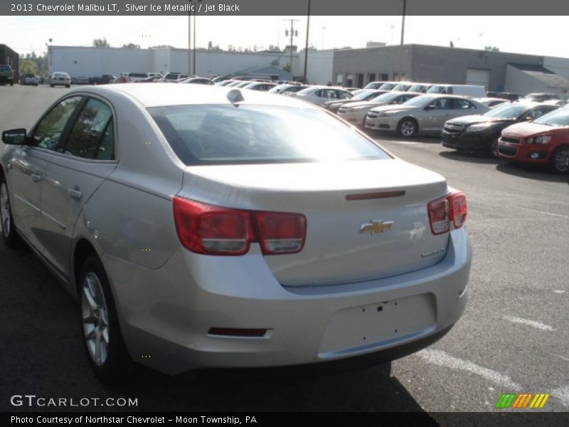 Silver Ice Metallic / Jet Black 2013 Chevrolet Malibu LT