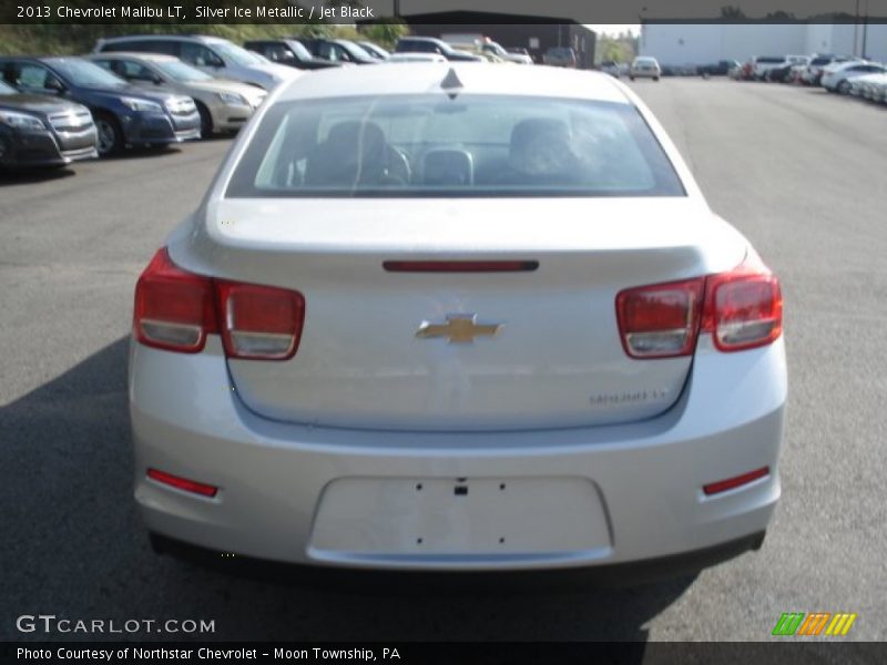 Silver Ice Metallic / Jet Black 2013 Chevrolet Malibu LT