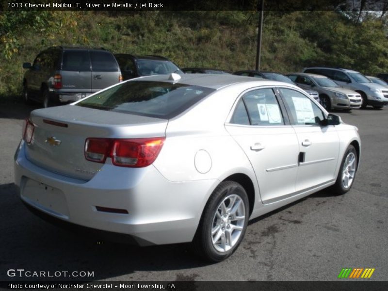 Silver Ice Metallic / Jet Black 2013 Chevrolet Malibu LT