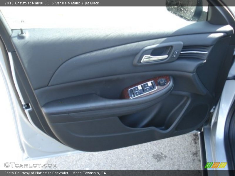 Silver Ice Metallic / Jet Black 2013 Chevrolet Malibu LT