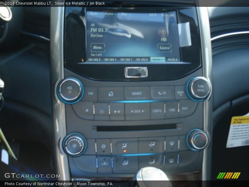 Silver Ice Metallic / Jet Black 2013 Chevrolet Malibu LT