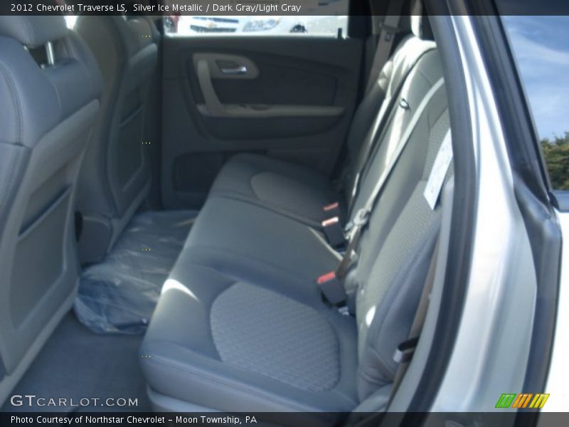 Silver Ice Metallic / Dark Gray/Light Gray 2012 Chevrolet Traverse LS