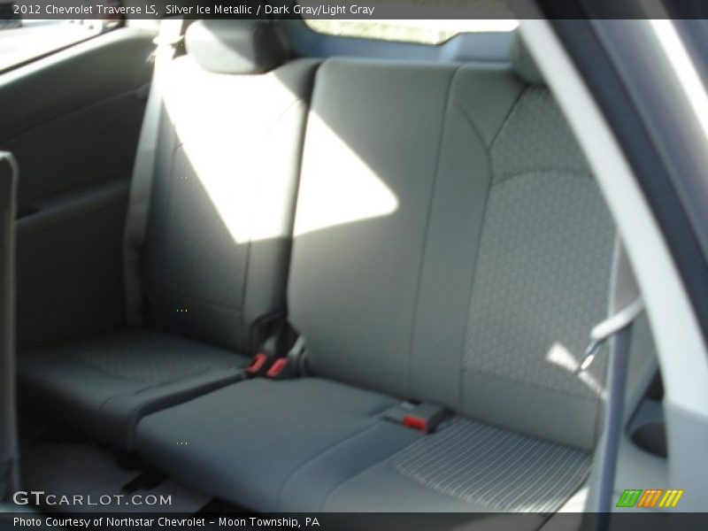 Silver Ice Metallic / Dark Gray/Light Gray 2012 Chevrolet Traverse LS