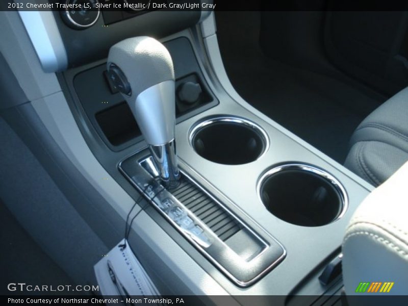 Silver Ice Metallic / Dark Gray/Light Gray 2012 Chevrolet Traverse LS