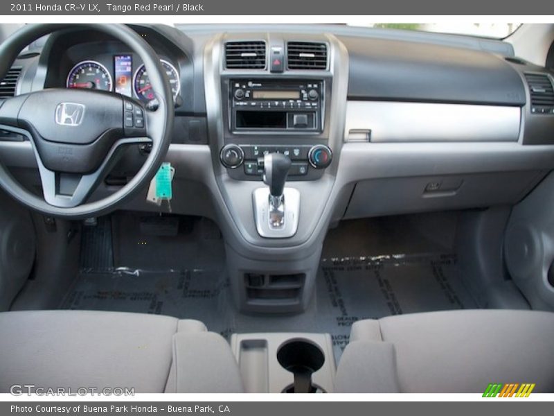 Tango Red Pearl / Black 2011 Honda CR-V LX