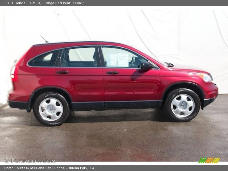 Tango Red Pearl / Black 2011 Honda CR-V LX
