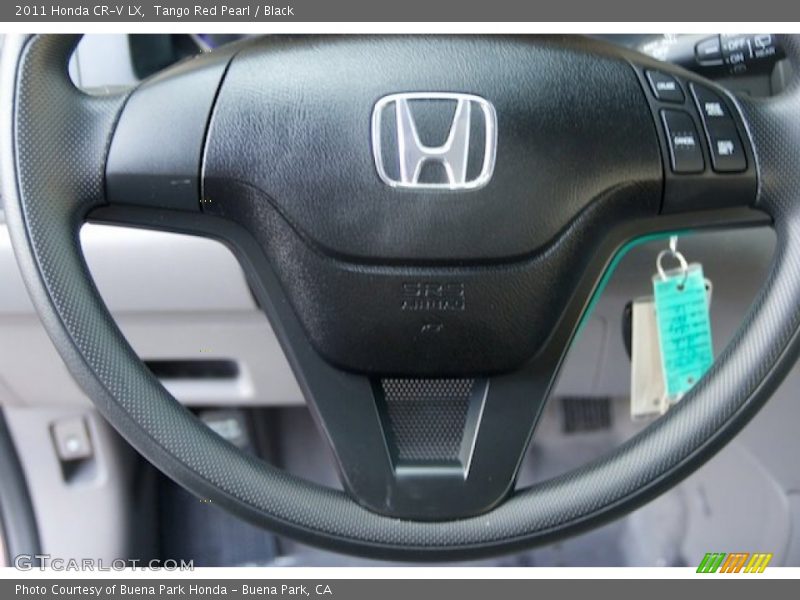 Tango Red Pearl / Black 2011 Honda CR-V LX