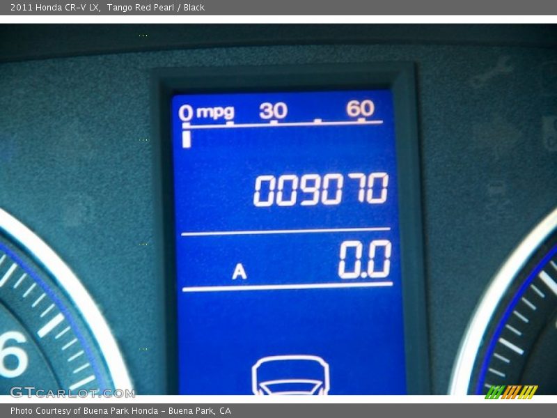 Tango Red Pearl / Black 2011 Honda CR-V LX