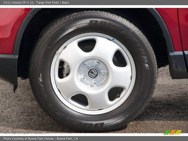 Tango Red Pearl / Black 2011 Honda CR-V LX