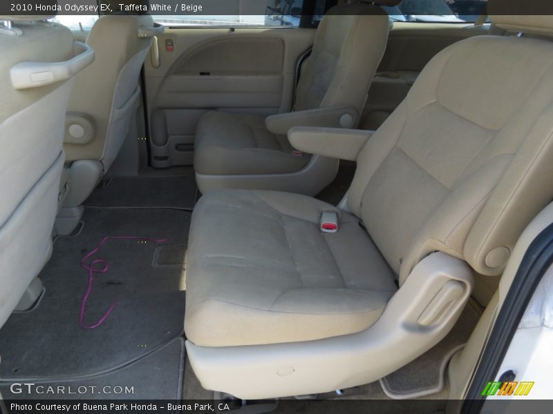 Taffeta White / Beige 2010 Honda Odyssey EX