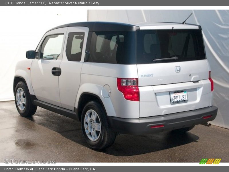 Alabaster Silver Metallic / Gray 2010 Honda Element LX