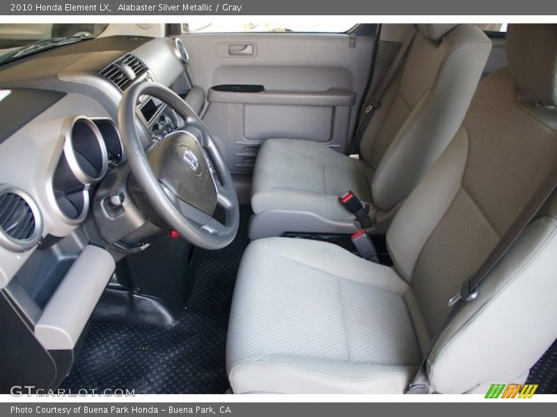 Alabaster Silver Metallic / Gray 2010 Honda Element LX