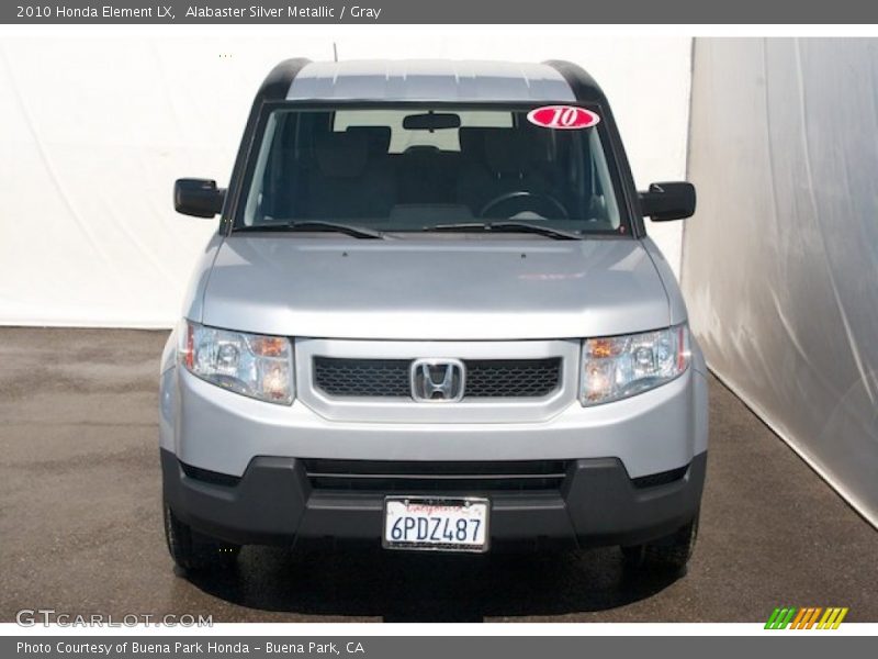 Alabaster Silver Metallic / Gray 2010 Honda Element LX