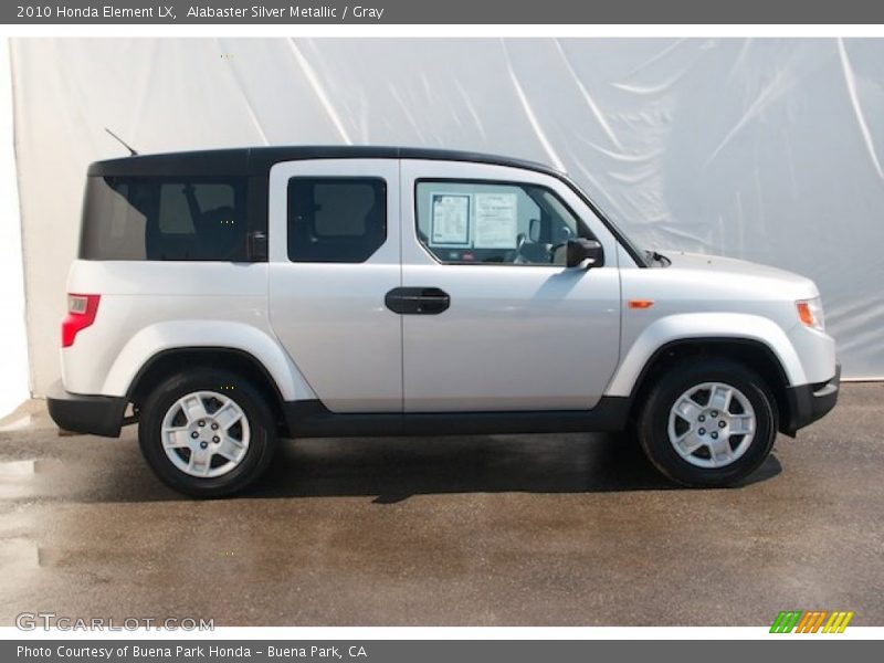 Alabaster Silver Metallic / Gray 2010 Honda Element LX